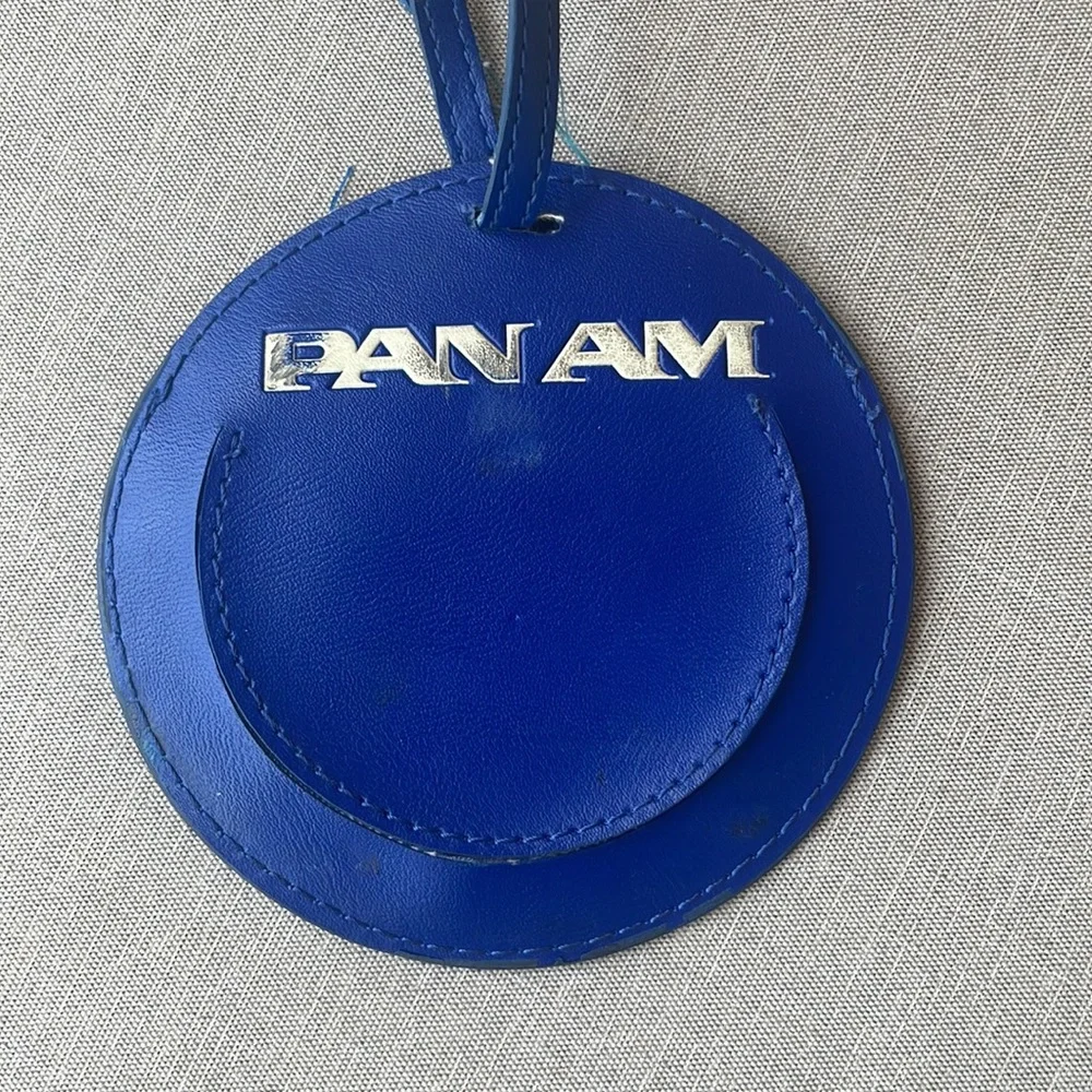 Pan Am luggage tag
